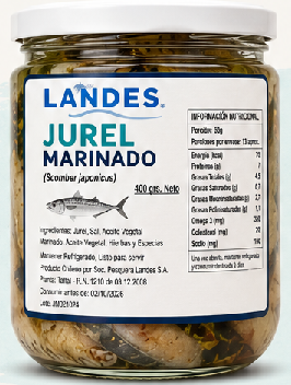 JUREL MARINADO LANDES 400 GRS