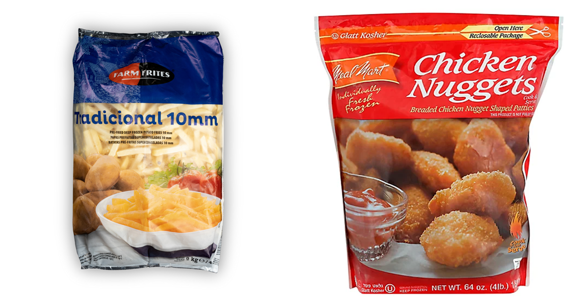 PACK NUGGETS Y PAPAS