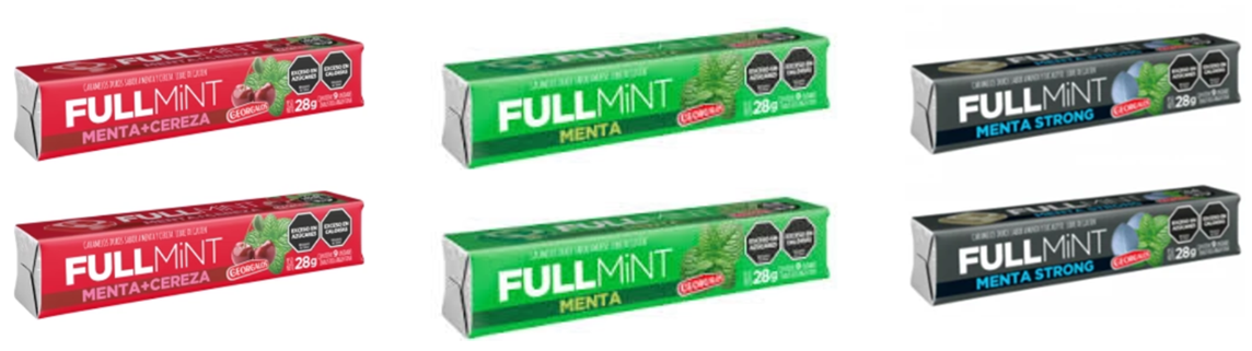 PACK 6 CARAMELOS FULLMINT