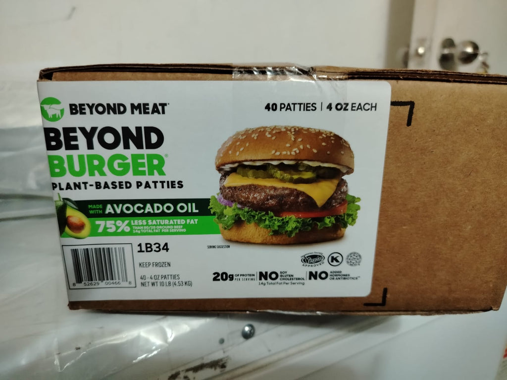 HAMBURGUESAS VEGANAS BEYON BURGER CON HEJSHER 113 GRS