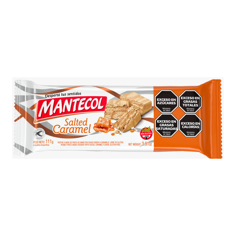 Mantecol Salte Caramel 111 grs  PARVE