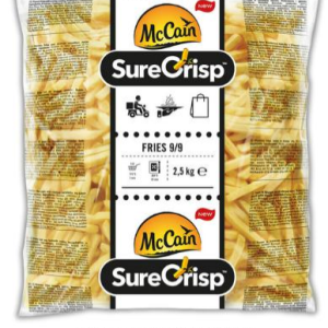 PAPAS MCCAIN EXTRA CROCANTES SURE CRISP 2,5 KILOS